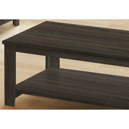 Monarch Specialties Table Set, 3pcs Set, Coffee, End, Side, Accent, Living Room, Brown Laminate, Transitional I 7883P